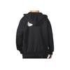 Nike Solid Color Logo Print Zip Hoodie Jacket Men Jackets Black FB7116-010