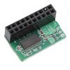 20 Pin TPM 2.0 Module for SuperMicro for AOM TPM 9665V TCG 2.0 Parallel Easy Installation 20‑1 Pin TPM Module