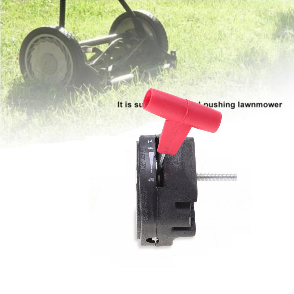 Black+Red Durable Lawn Mower Replacement Parts Plastic Throttle Switch Parts