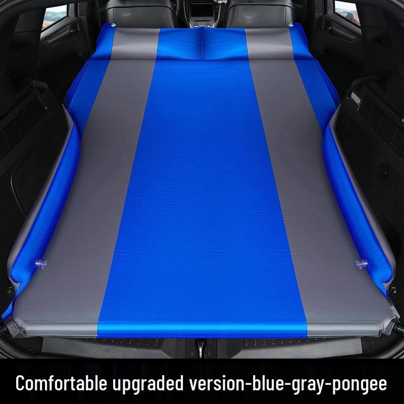 Self-Inflating SUV Travel Bed: Extended Car Trunk Sleeping Pad for Road Trips