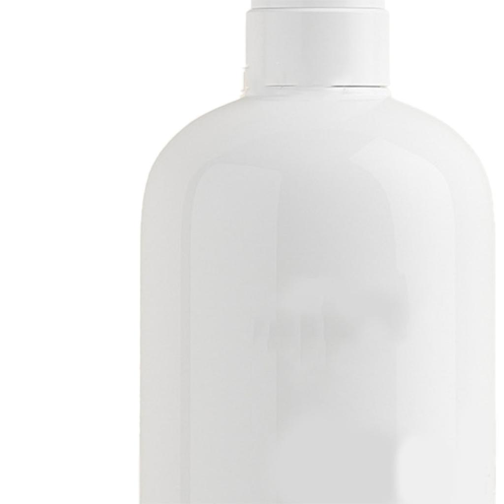 Shampoo Dispenser Bottle Plastic 500ml Large Capacity Home Decoration with Pump for Bathroom White