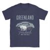 Greenland Is Not For Sale Cotton T-Shirt For Men's Summer T Shirts O-Neck Hip Hop Tee Shirt Oversized Casual Clothing