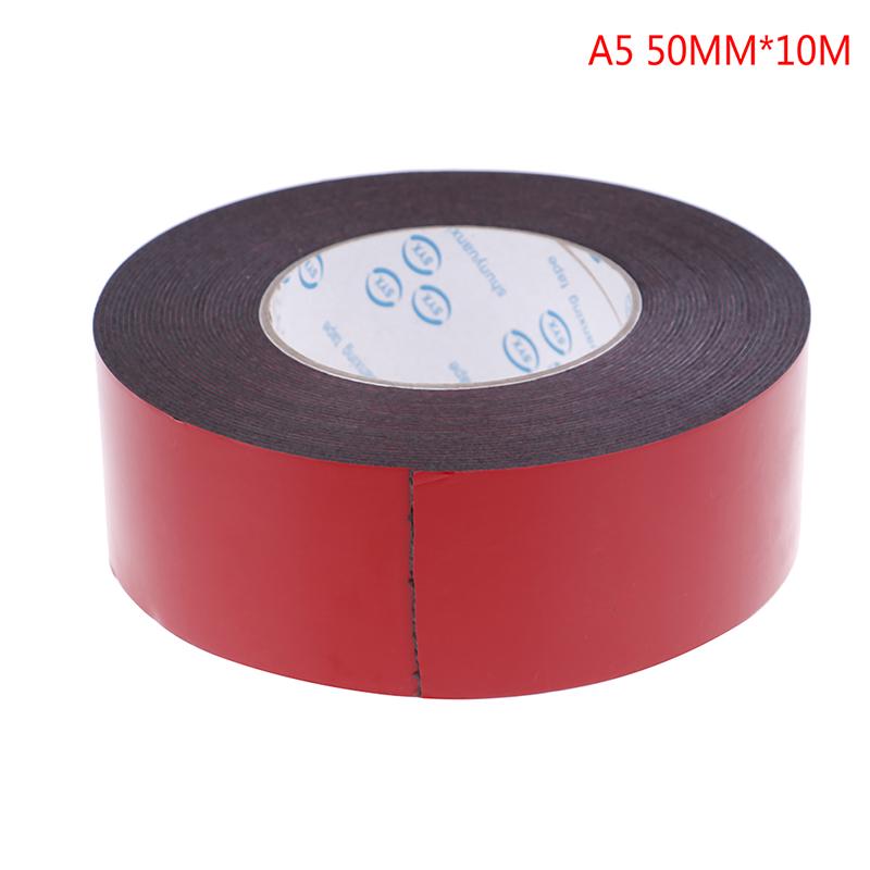 1 Roll 10M Super Strong Self-Adhesive Car Trim Body Double Sided Foam Tape