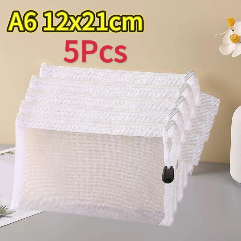 New Puzzle Storage Bag Children's Building Blocks Small Toys Special Sorting Bags Transparent Mesh Gauze Zipper Mesh Bags