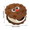 Cat Bed Cookie Designed Kitten Bed Washable Warm Hideaway For Small Pet Puppy Kitten Home Sleeping Apartment Play Indoor Hiding