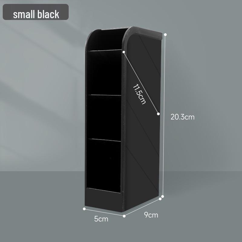 

Настольный матовый прозрачный держатель для ручек и органайзер для макияжа