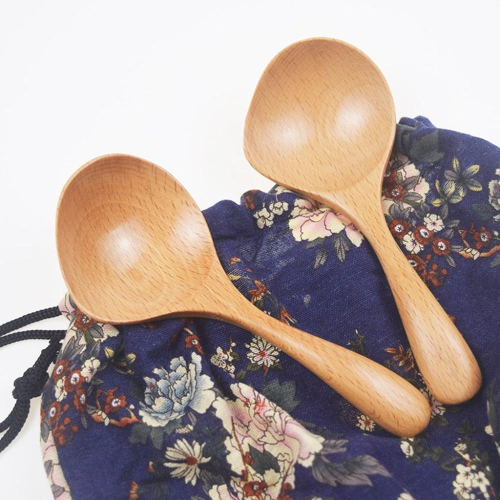 Supplies Mixing Scoop Large For Soup,Porridge Soup Ladle Wooden Spoon Tableware Serving Spoon