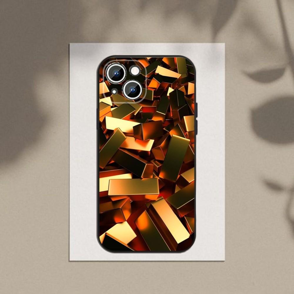 

Switzerland Fine Gold Phone Case Phone Case For Apple iPhone 15,14,13,12,11,XS,XR,X,8,7,Pro,Max,Plus,mini Silicone Black Cover iPhone15pro