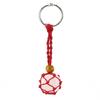 Crystal Stone Holder Hanging-Ornaments Keychain Adjustable Bag Charm Decors Cord Empty Stone Holder Keychain