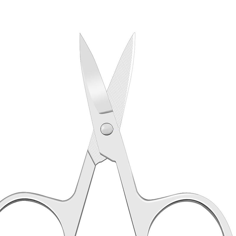 1Pcs Eyebrow Scissor Eyelash Trimmer Facial Hair Remover Stainless Steel Nail Cuticle Manicure Scissor Beauty Makeup Tool