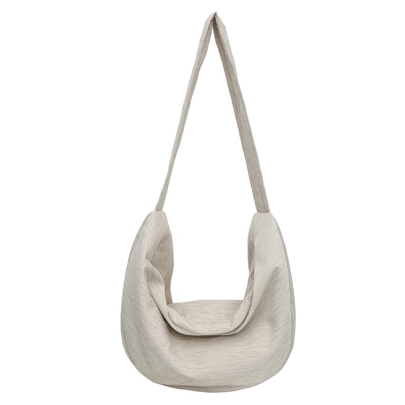 Dámská crossbody taška Velkokapacitní Studentská Jednobarevná Dojížděcí Taška přes rameno