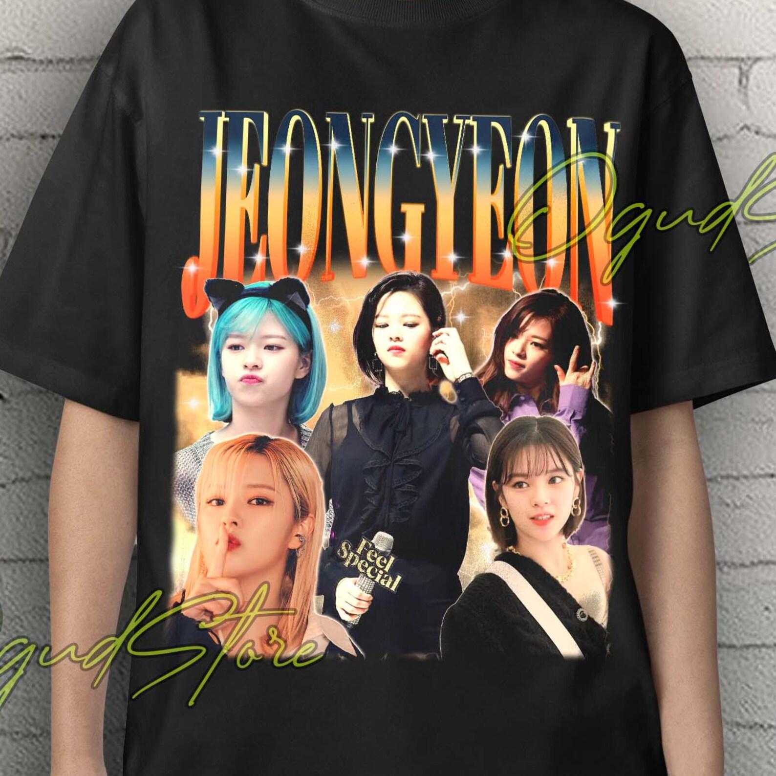 Jeongyeon Twice Shirt, Jeongyeon Shirt, Jeongyeon Fan Tees, Jeongyeon Twice Merch, Jeongyeon Vintage Tshirt, Retro Jeongyeon Kpop Singer 2XL
