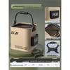 Foldable Hand-held Fishing Bucket & Live Fish Container