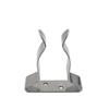 Support de rame de bateau de remplacement en acier inoxydable Universel Durable Support mural Tube Support Clips Clips à ressort Argent Support de crochet de bateau