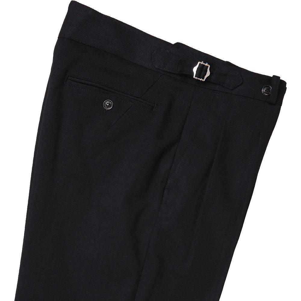 Solti Deep Black Reve Denim Trousers (Black)