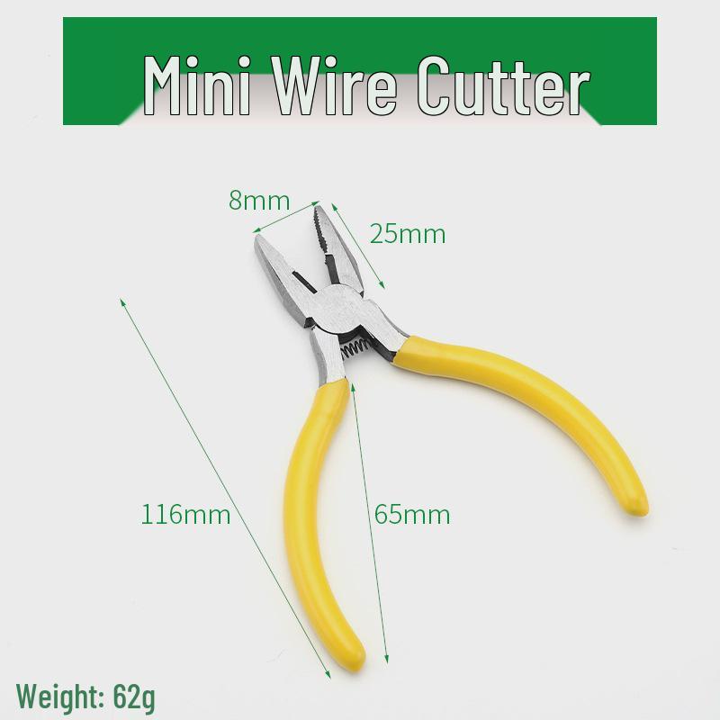 

5-дюймовые мини-многофункциональные плоскогубцы с острым носом для детей - Идеально подходят для резки, гибки и DIY-проектов