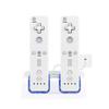 2-in-1 Charging Station Dock Stand +2800mAh Rechargeable Battery for Wii Gamepad Remote Controller Charger Dock Station