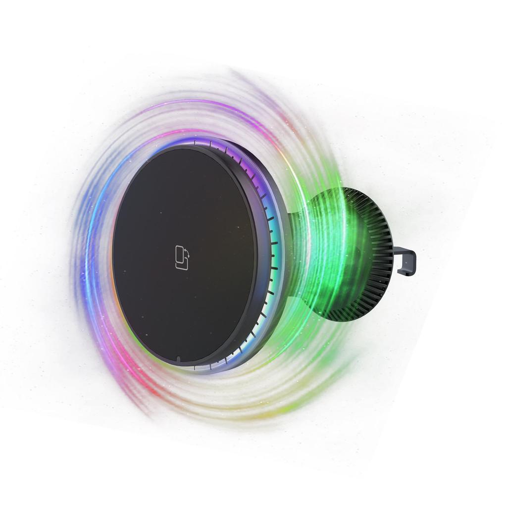 Magsafe Magnetic Wireless Car Charger Stand for Apple Phones