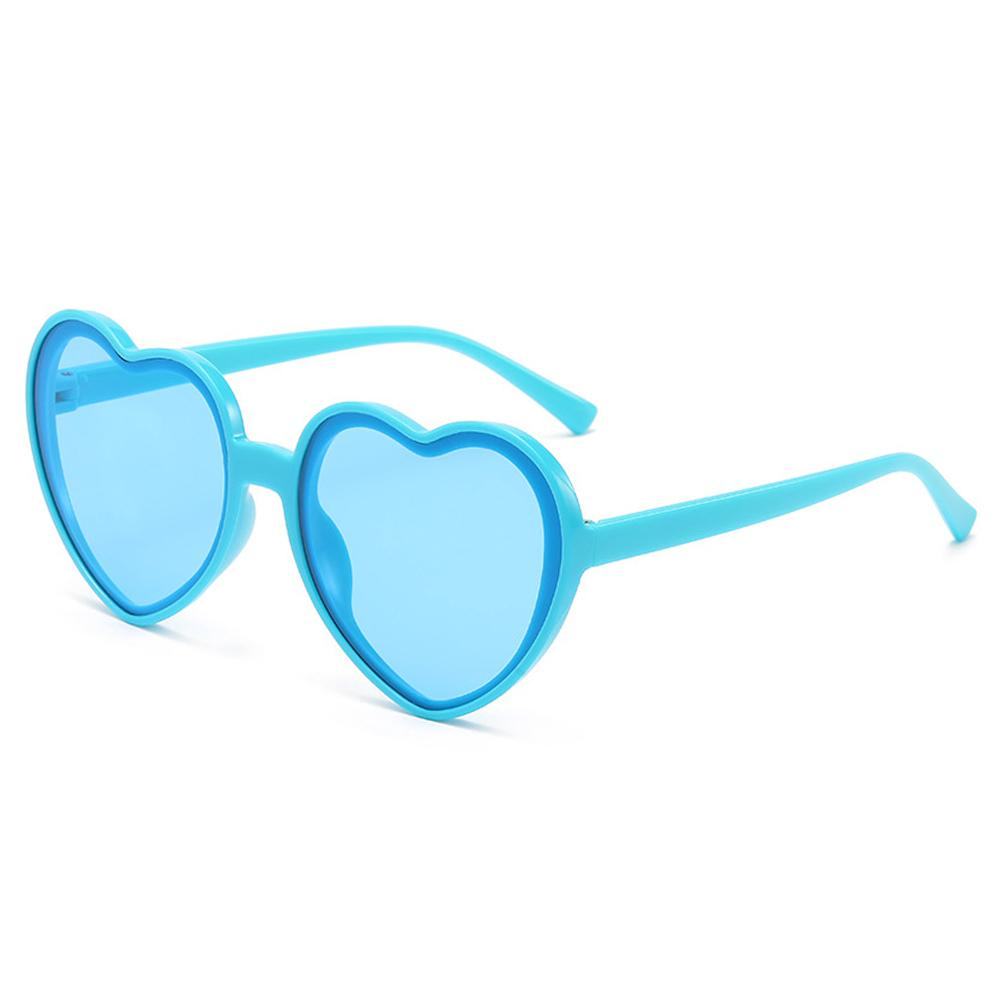 Retro Uv400 Protection Heart-Shaped Sunglasses Halloween Cosplay Party Glasses Summer Heart Sunglasses For Women