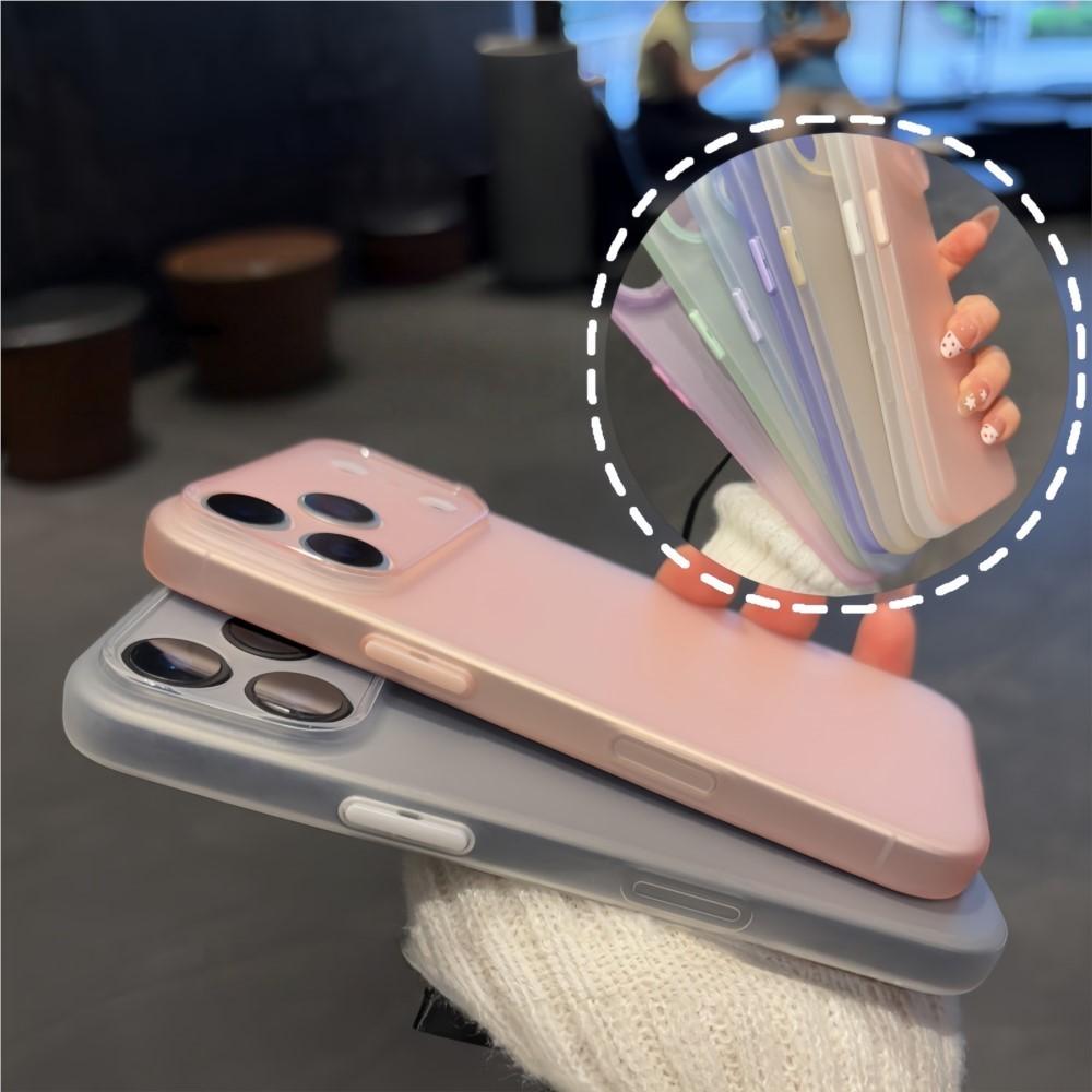 Slim Matte Clear Phone Case For iPhone 17 Air 16 15 14 13 12 Mini 11 Pro Max Plus 16E Translucent Shockproof Soft TPU Back Cover