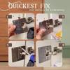 Cabinet Hinge Hole Repair Kit Stainless Steel Hinge Fixing Plate Kit Wardrobe Cupboard Hinges Board Reinforced Mounting Bracket