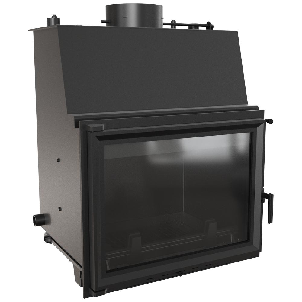 Water Heating Fireplace Insert ZUZIA KRATKI 12 kW Ø 200 Set