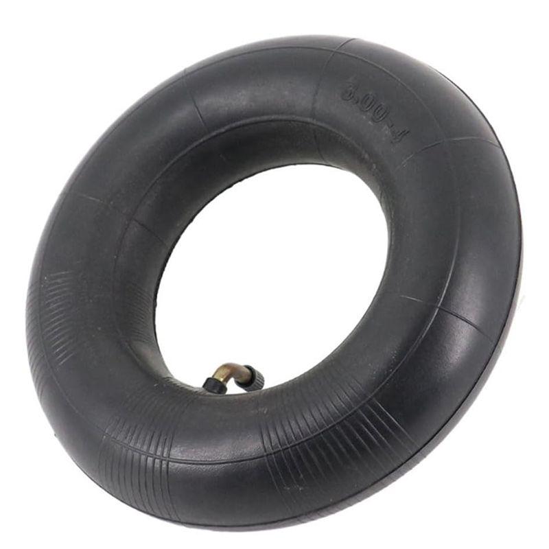N68R--Pack Of 2 Inner Tubes With TR87 Valve For Wheelbarrow, Sack Truck, Handcart 3.00-4, 10X3, 260X85 Black Durable Easy To Use