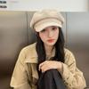 For Girls Keep Warm Solid Color For Women Women Visors Cap Woolen Beret Octagonal Cap Painter Hat