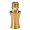 Brass Pond Water Fountain Nozzle G1/2 Female To G3/4 Male Thread G1/2 Male Thread Water Fountain Sprinkler Gold