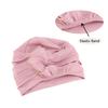 Muslim Women Stretch Sleep Chemo Hat Cotton Beanie Sleep Hijab Turban Headwear Cap Head Wrap for Cancer Hair Loss Accessories