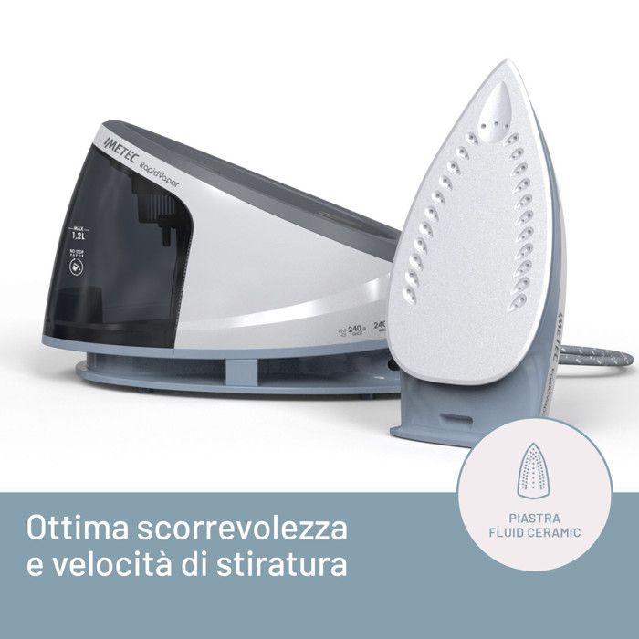 Steam Iron with Boiler Imetec 9033 RAPID VAPOR Multicolour