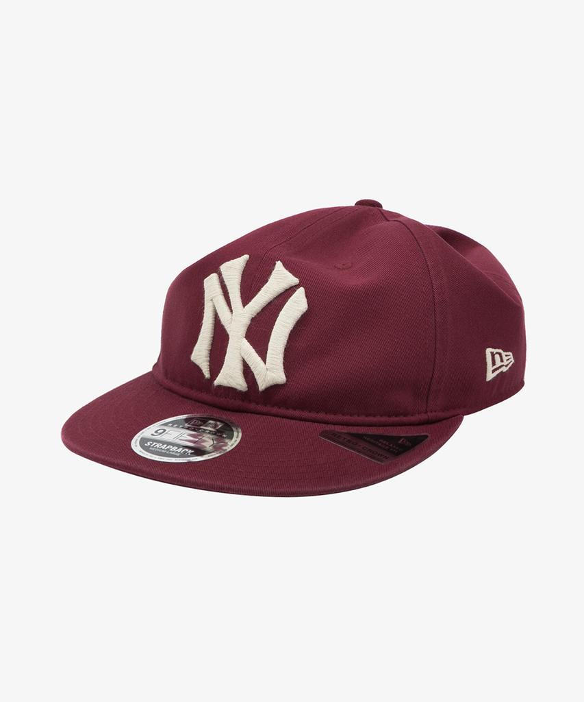 New Era Mlb Cooperstown New York Yankees Big Logo Retro Crown Strapback Florida Garnett