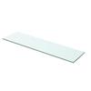VidaXL Panneaux d'étagère 2 pcs Verre Transparent 60 x 12 cm