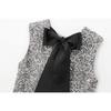 European & American Style Women's Sequin Party Dress with Back Tie 2025