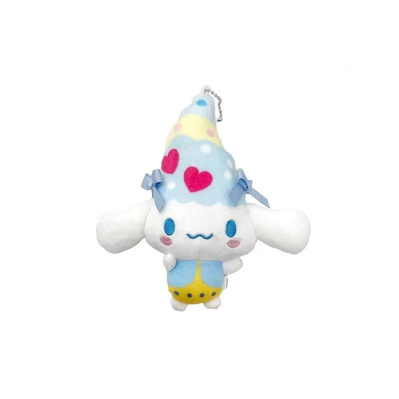 Nuovo Portachiavi Peluche Tamagotchi Anime Mametchi Kawaii Mimitchi Bambola Ciondolo per Borsa Kuchipachi Bambola Cartone Animato Cuore Girly Regalo Bambino