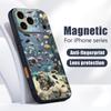Turtle Fish Print Case For iPhone 17 Pro Max Hybrid TPU+PC Magnetic For Magsafe Matte Cover For iPhone 16 15 14 13 Pro Max