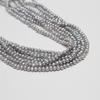 1 Snoer, Grijs Natuurlijke Zoetwaterparels Kralen voor Sieraden Maken DIY Knutselen (Kralen 3-4mm, Lengte 36cm)