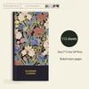 Vintage Style Hardcover Notebook with Thickened Horizontal Inner Pages, Portable and Cute Cat Notebook