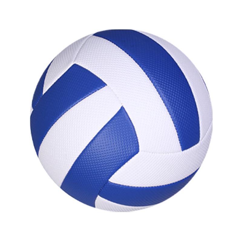 PVC Soft Volleyball - Size 5, Machine-Sewn for School Competition and Training