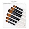 Nylon Watercolor Brush Wooden Handle Acrylic Paint Brushes Acrylic and Oil Brushes  Art Brushes
