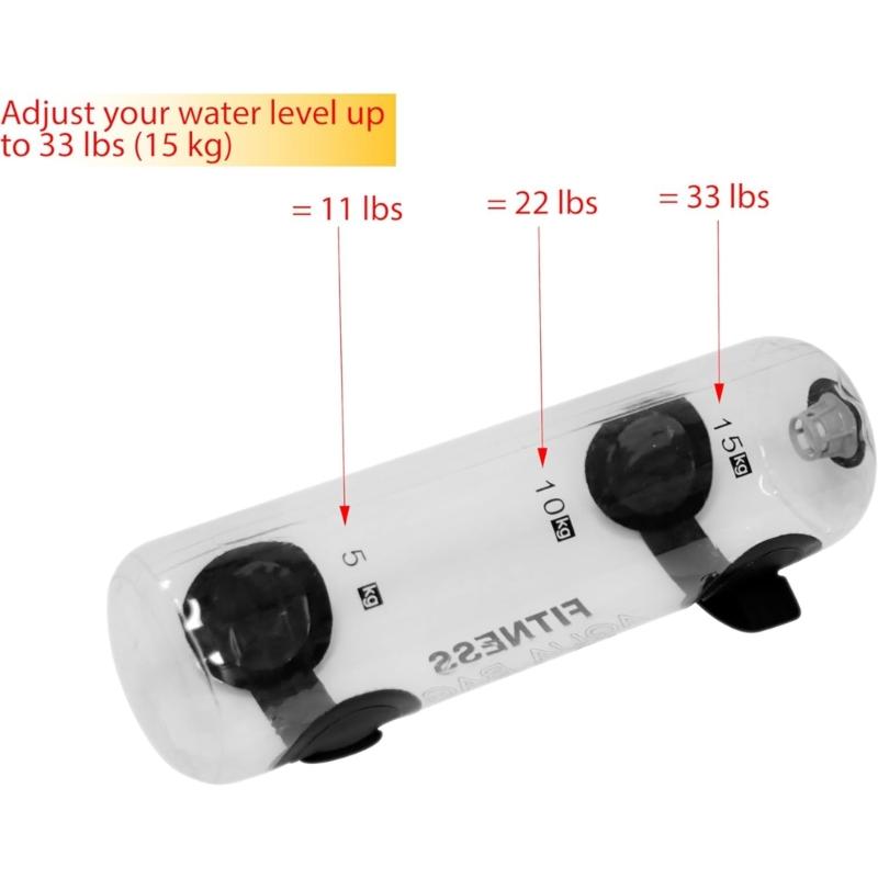 Adjustable Water Weight Training Bag Water Weight Workout Sandbag Stability Fitness Equipment For Strength Training