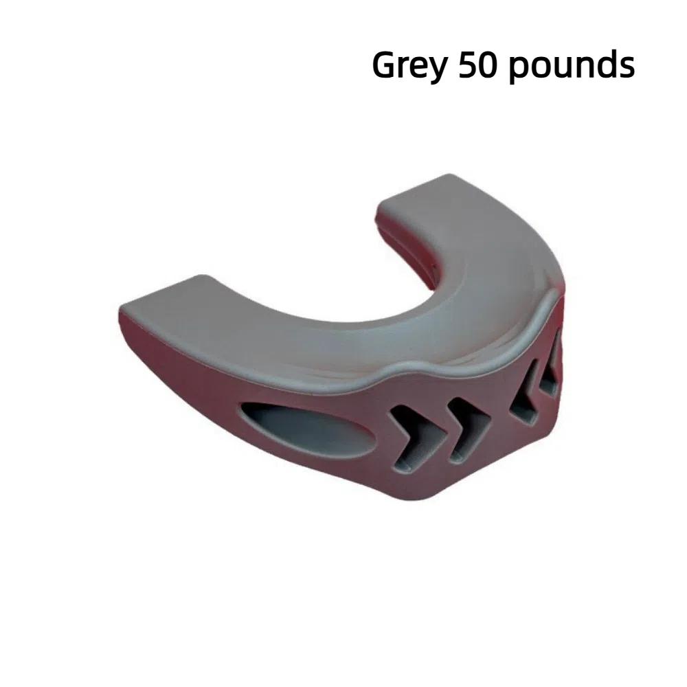 Facial Chew Bite Muscle Jaw Exerciser 40/50/60Lbs Double Chin Jawliner Redefine Jawline Trainer