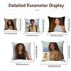 Movie Zendaya Cushion Cover Cushion Cover Set 4Pcs 50X50 45X45 40X40 Pillowcase Decorative Sofa Home Decor