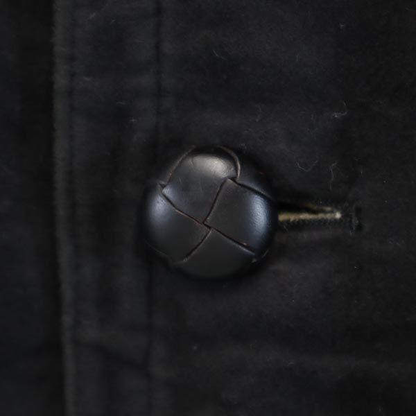 GAZELLE coat L black Fur lining Men's Used