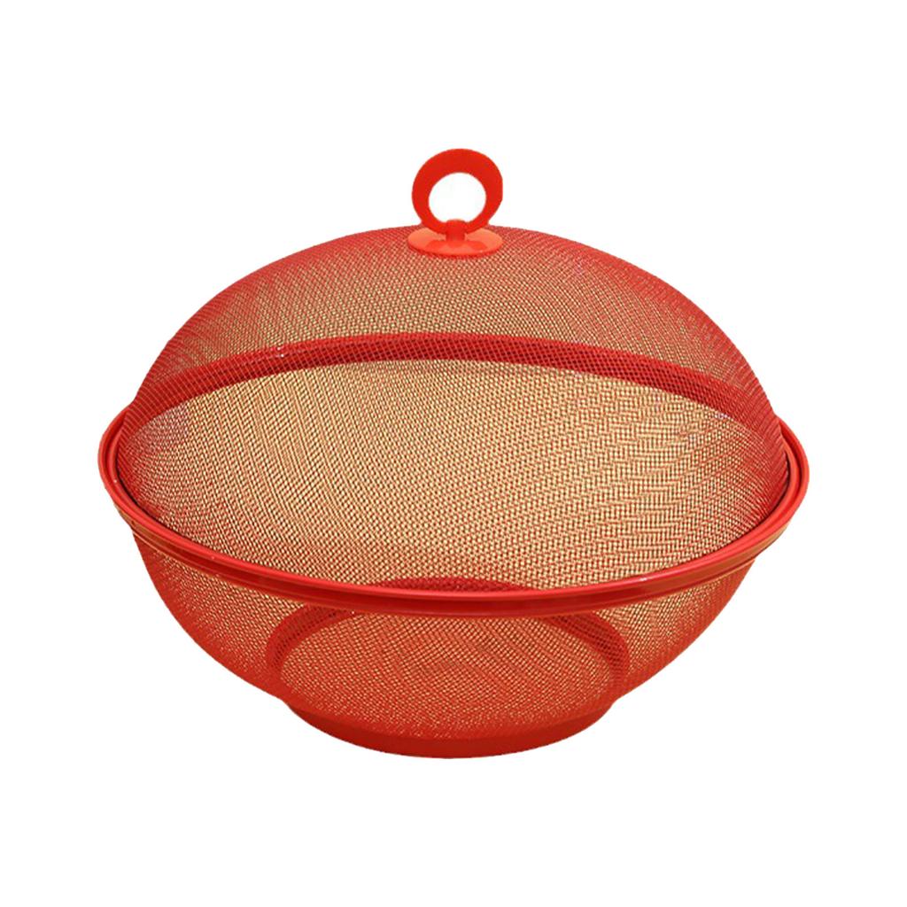 Iron Fruit Basket For All Shapes And Sizes Camping Trips Spray Coated Fruit Plate Outdoor Parties