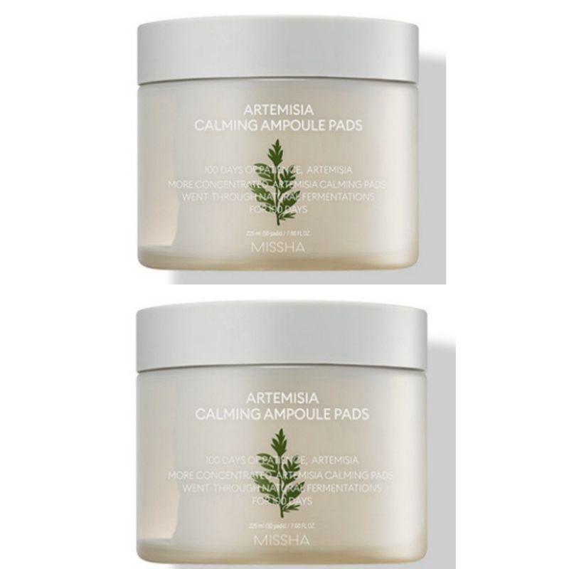 MISSHA Artemisia Calming Ampoule Pads 225ml | 50 Pads