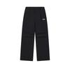 Original Fashion Simple Classic Retro Sports Style Versatile Comfortable Loose Woven Casual Pants Women Bottoms Black F51W629801FBK