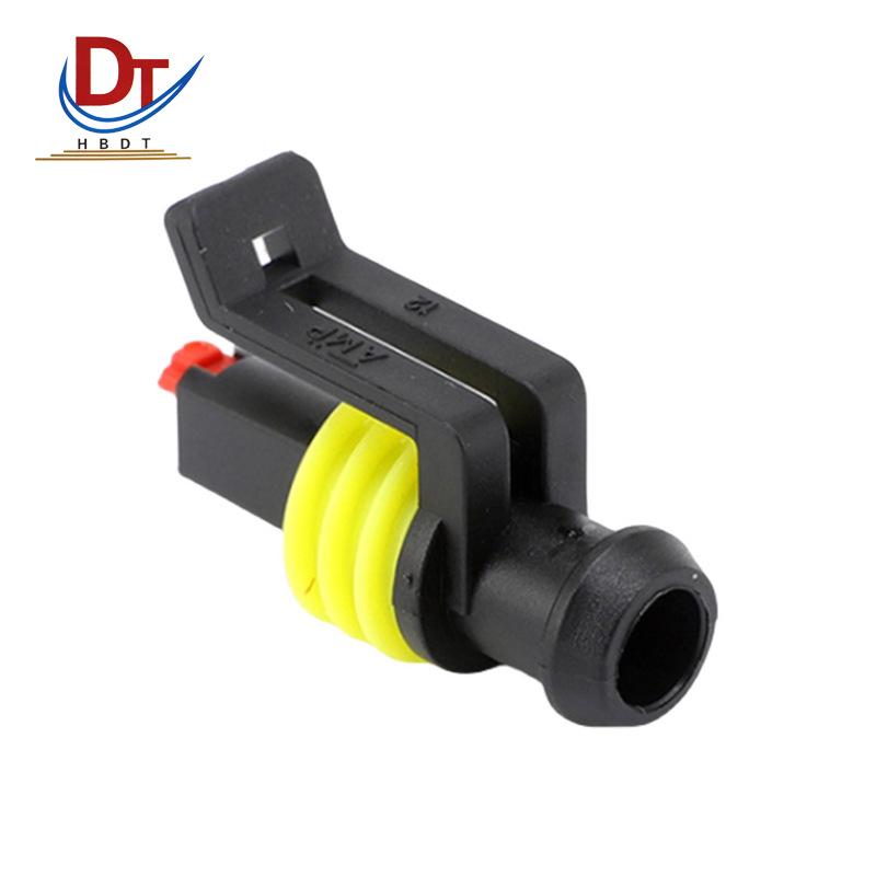 1-Pin Automotive Wiring Harness Sheath Connector - Plastic Electronic Socket Sheath DJ7011-1.5-21
