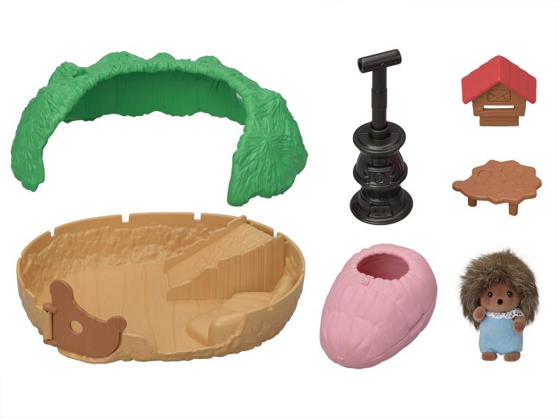 Epoch Sylvanian Families Hedgehog House Playset (5054131054536)