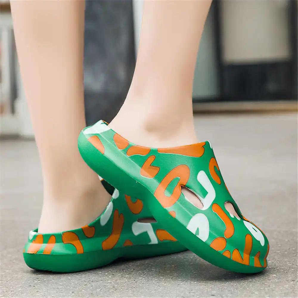 Fashion Special Size Black Elegant Sandals For Women Beach Slippers Shoes Sports Sneakers Husband Shouse Vzuttya Retro Sapateneis